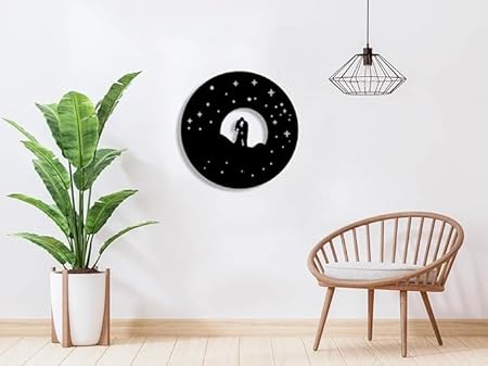 BLIND SHOP Valentine Day Gift for Couple, Metal Gift for Her, Metal Tree Forever Lovers Wall Decor