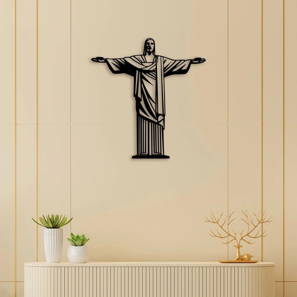 Jesus metal Wall Art, Above temple place Decor,home Decor, JesusLover Gift,Man Cave Gift BLIND SHOP JAIPUR