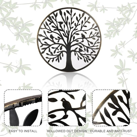 Tree of life wall art, Metal wall art decor, Celtic decor, steel roots decor Perfect for Birthdays, Weddings, Anniversaries, Housewarming Gifts for Indoor Outdoor Metal Wall Decor - My Store