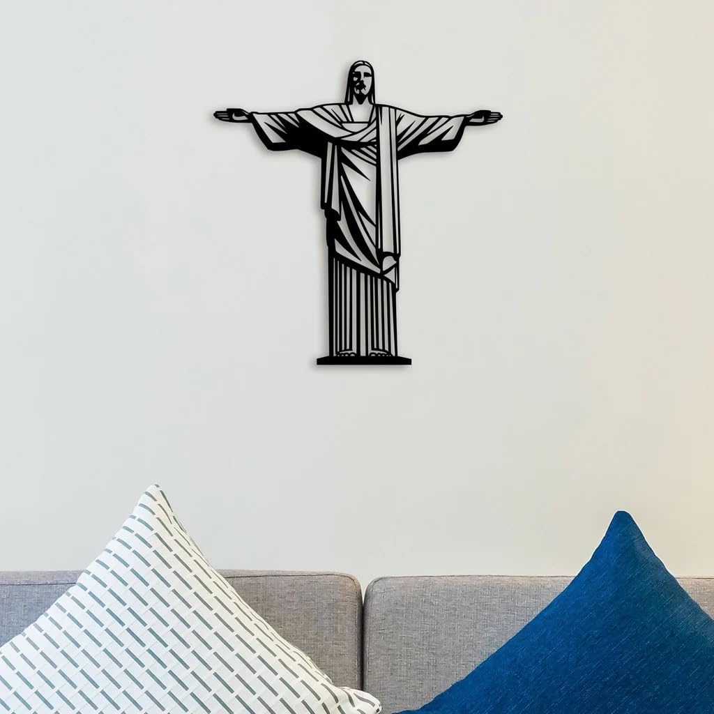 Jesus metal Wall Art, Above temple place Decor,home Decor, JesusLover Gift,Man Cave Gift BLIND SHOP JAIPUR