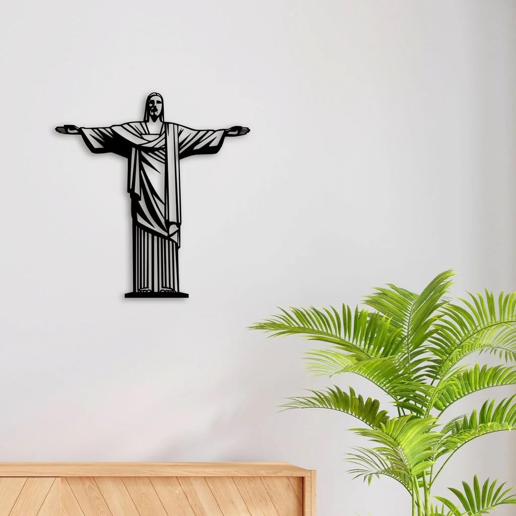 Jesus metal Wall Art, Above temple place Decor,home Decor, JesusLover Gift,Man Cave Gift BLIND SHOP JAIPUR