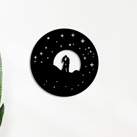 BLIND SHOP Valentine Day Gift for Couple, Metal Gift for Her, Metal Tree Forever Lovers Wall Decor