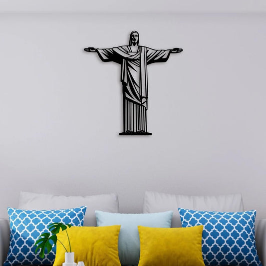 Jesus metal Wall Art, Above temple place Decor,home Decor, JesusLover Gift,Man Cave Gift BLIND SHOP JAIPUR