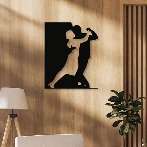 BLIND SHOP Salsa Dancing Black Wall Art