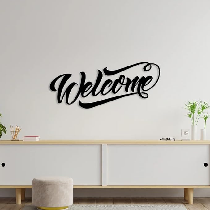 Welcome Metal Wall Art BLIND SHOP JAIPUR