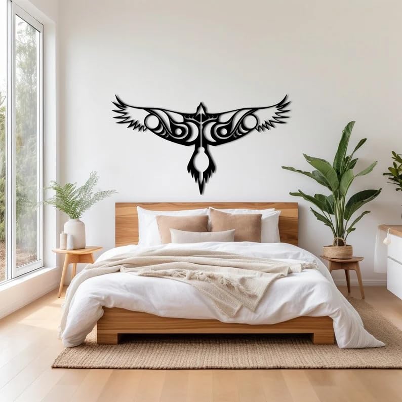 Modern Bird Metal Wall Art, Handmade Metal Wall Decor, Contemporary Bird Wall Sculpture, Indoor Outdoor Metal Art, Unique Bird Wall Hanging BLIND SHOP JAIPUR
