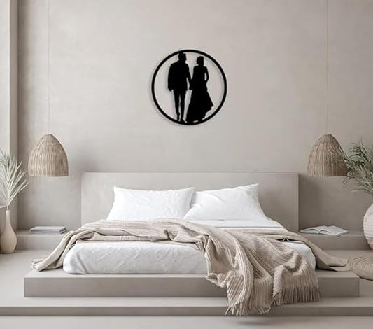 BLIND SHOP Forever Lovers Wall Decor, Valentine Day Gift for Couple, Metal Gift for Her, Metal Tree Decoration, Tree