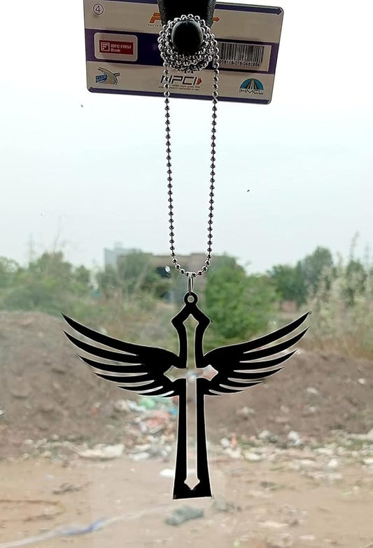 Engel Jesus Car Hanging Interior Decor | Religious Car Hanging Accessory | Car Decor for Good Vibes & Positivity | Christian Protection & Faith