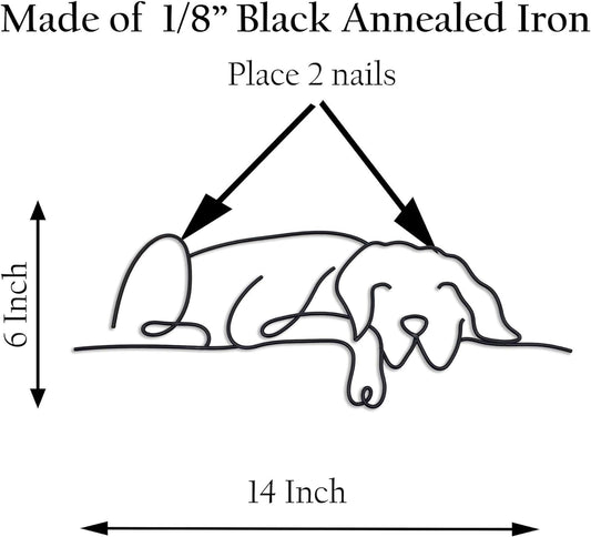 Metal Dog Wall Decor | Dog Wall Art | Metal Wall Art | Metal Wall Decor | BLIND SHOP JAIPUR