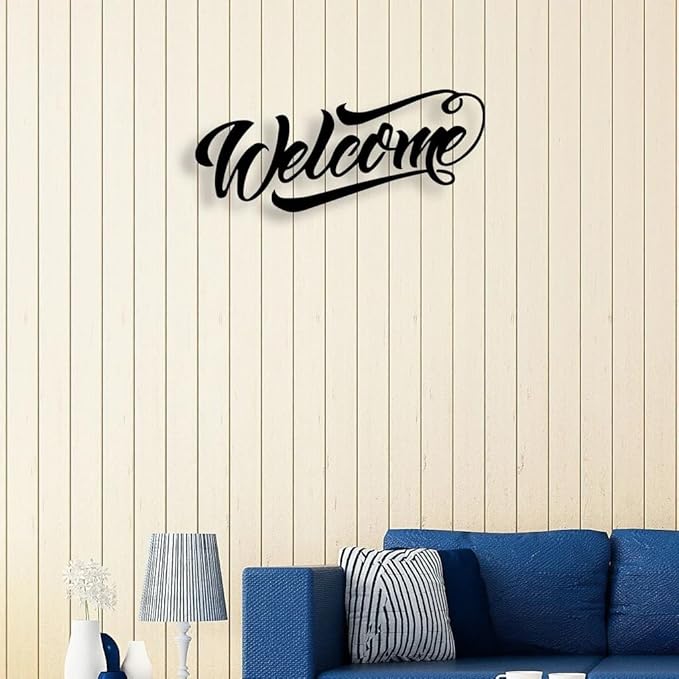 Welcome Metal Wall Art BLIND SHOP JAIPUR