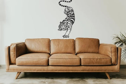 Tiger Metal Wall Art, Metal Wall Decor, Year of the Tiger, Wildlife Wall Art, Above Bed Decor, Housewarming Gift, Man Cave Gift - My Store