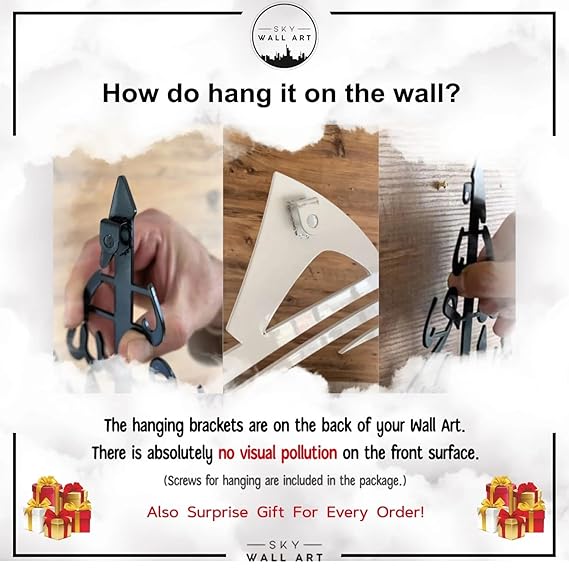 BLIND SHOP Allah Wall Art, Metal Islamic Calligraphy, Quran Wall Art, Muslim Wall Decor, Eid Gift, Basmala, Metal Muslim Art, İslamic Art