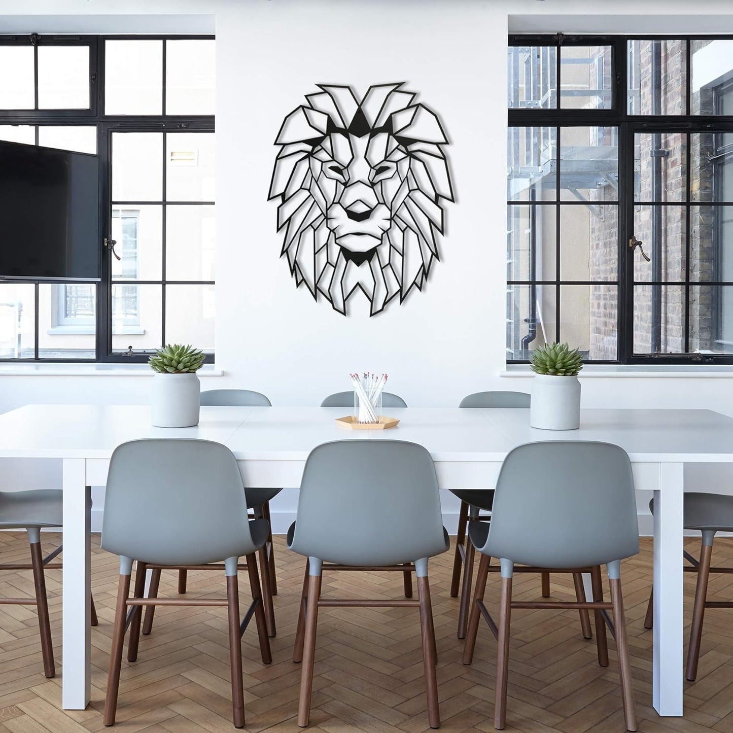 Metal Lion Wall Decor, Lion Head Metal Wall Art, Metal Large Animal Decor Sculpture Aesthetic Design Farmhouse Decor, Rustic Decor, Cabin Decor BLIND SHOP JAIPUR