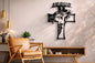 Jesus Cross metal Wall Art, Christian sign E-41