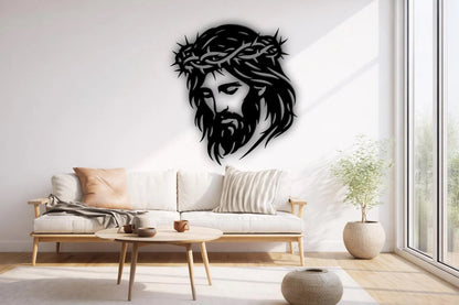 Jesus Christ metal wall | Crown of Thorns Wall Art | Christian Religious E-43