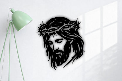 Jesus Christ metal wall | Crown of Thorns Wall Art | Christian Religious E-43