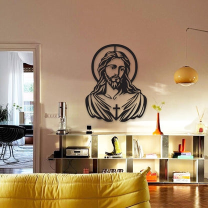 Jesus Christ Metal Wall Art - Christian Home Decor E-37