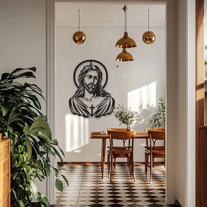 Jesus Christ Metal Wall Art - Christian Home Decor E-37