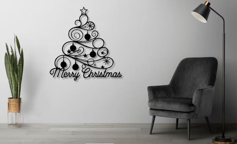Christmas Tree 45X43X2CM M-1