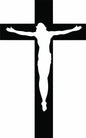 Christian Crucifix Wall Cross - Jesus Christ Metal Decor