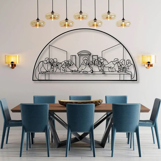 Last Supper Metal Wall Art